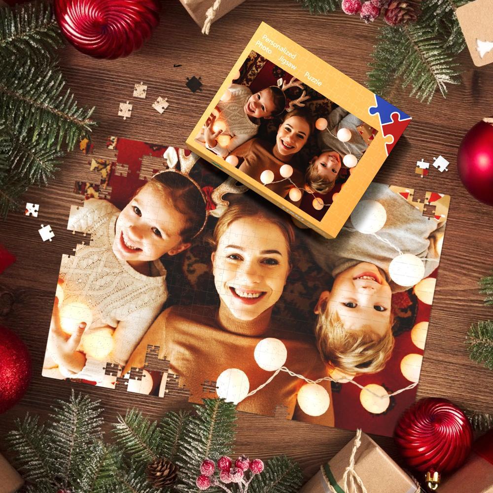 Custom Jigsaw Puzzle Personalized Photo Puzzle Gift for Mom 1000pc max - mysiliconefoodbag