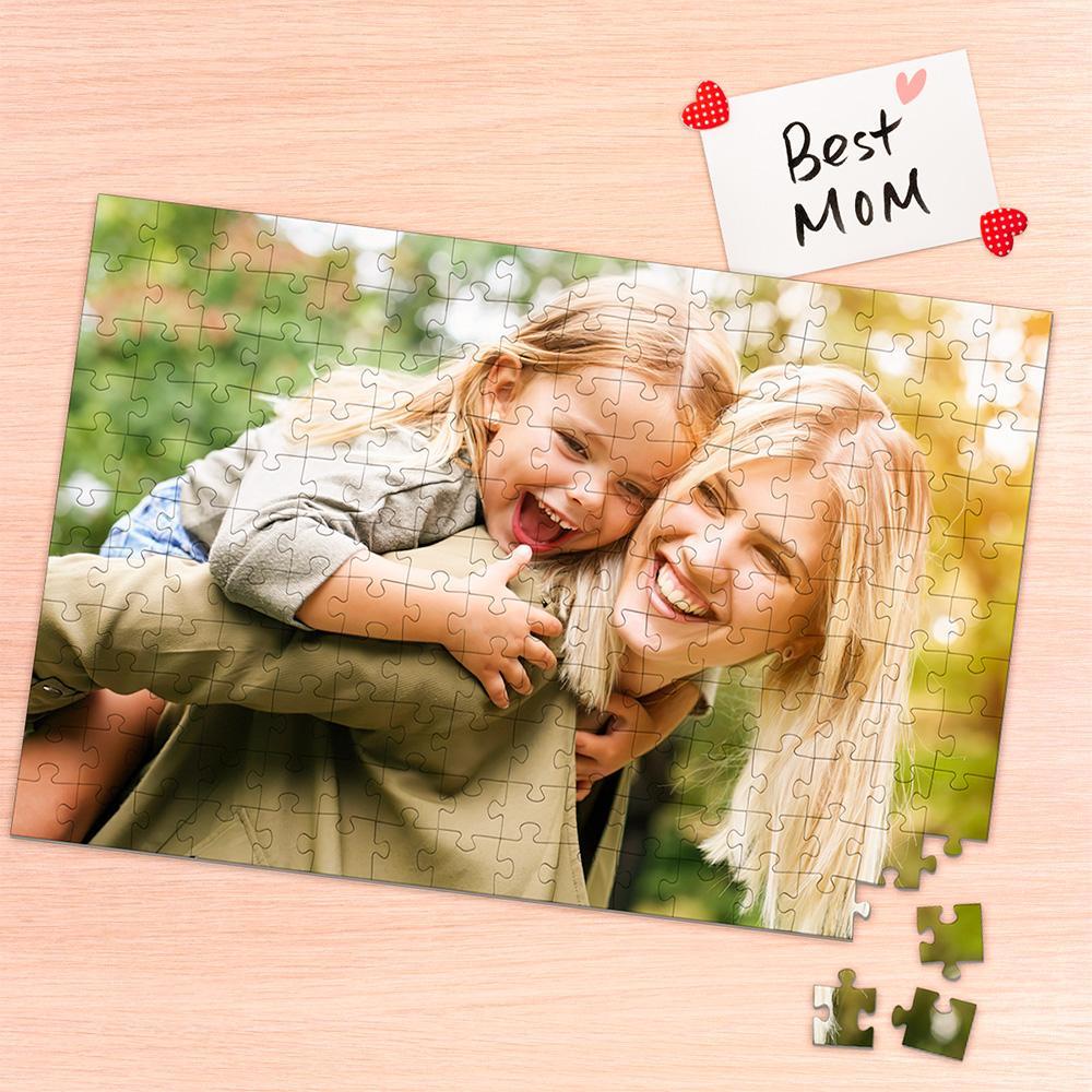 Custom Jigsaw Puzzle Personalized Photo Puzzle Gift for Mom 1000pc max - mysiliconefoodbag