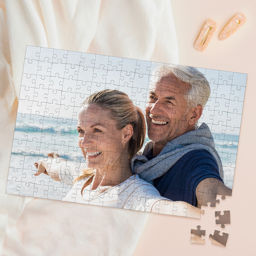 Custom Photo Jigsaw Puzzle 35-1000 Pieces Best Gifts For Grandparents - mysiliconefoodbag