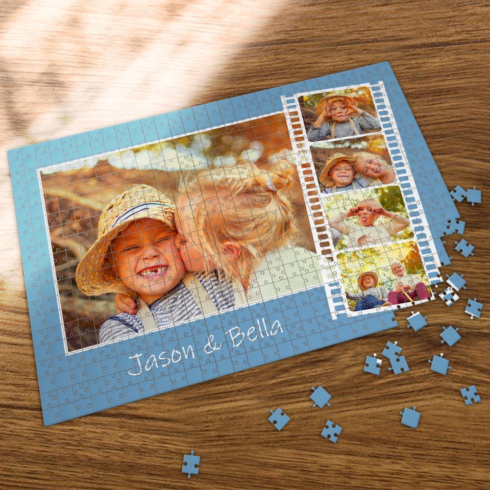 Custom Collage Puzzle Lovely Baby Make your own puzzle - mysiliconefoodbag