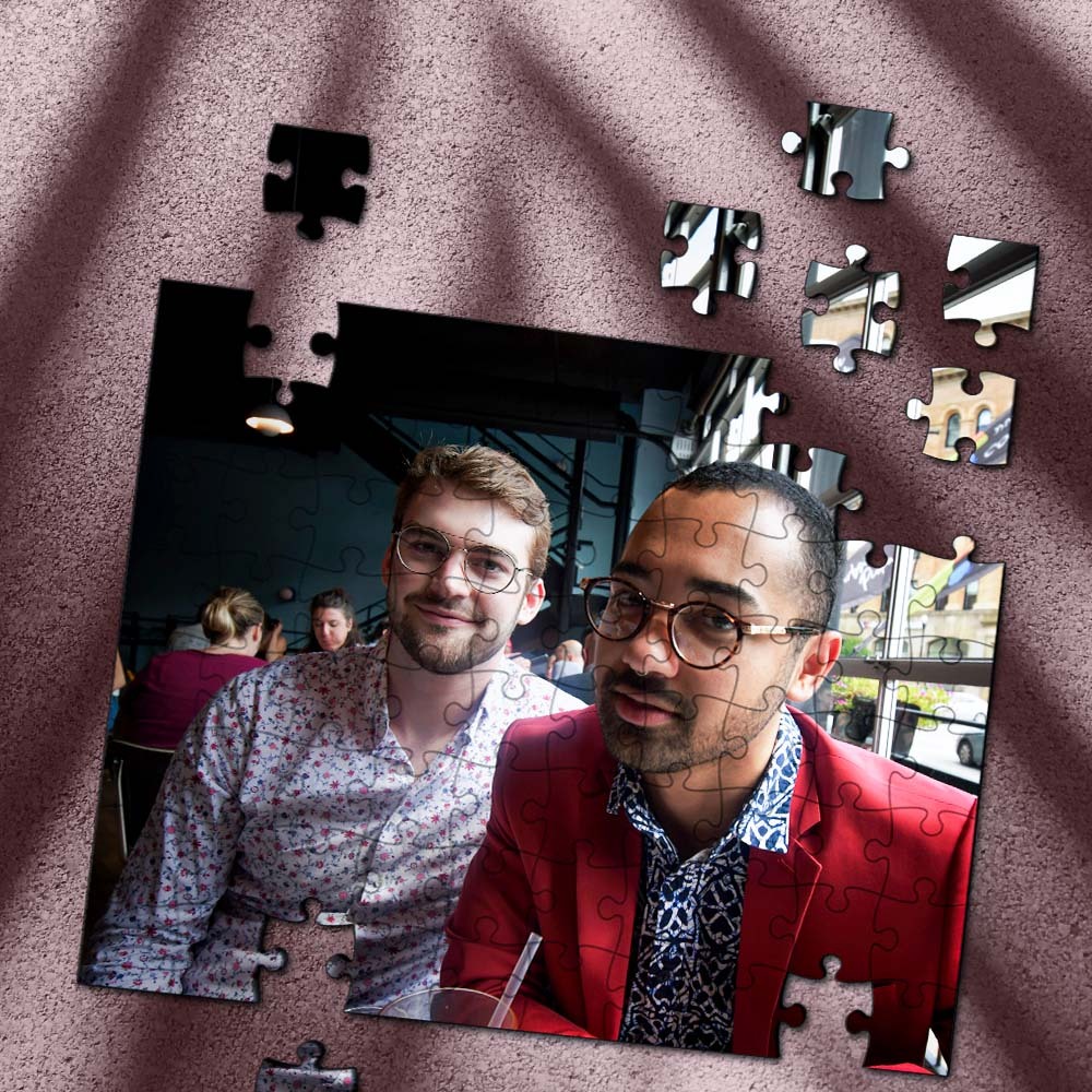 Custom Photo Jigsaw Puzzle Birthday Gifts for Him - mysiliconefoodbag