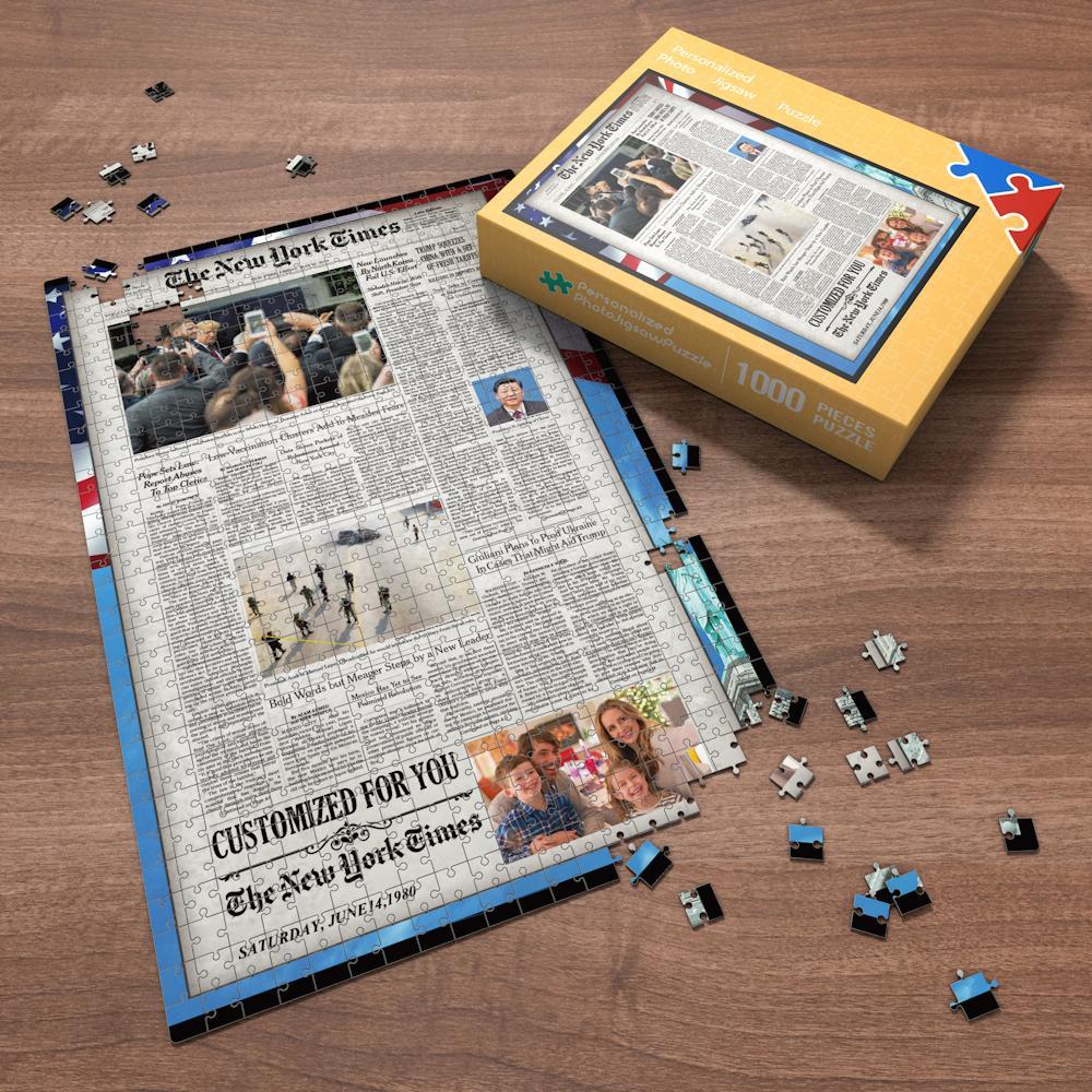 The New York Times Jigsaw Puzzle News Paper Puzzle
