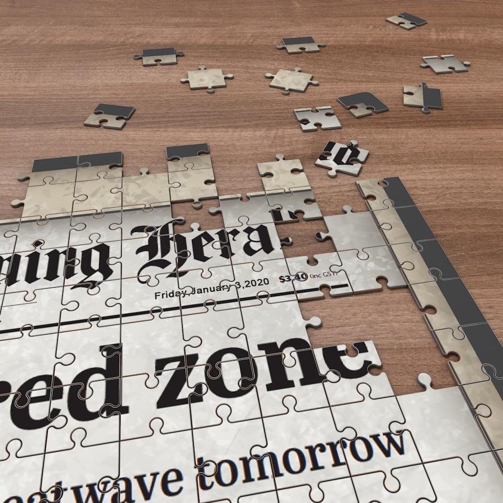 Newspaper Jigsaw Puzzle