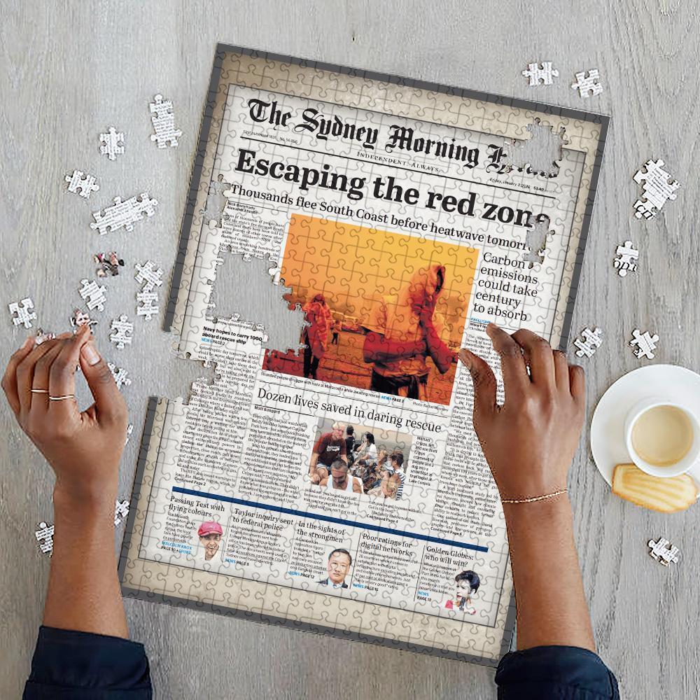 Newspaper Jigsaw Puzzle