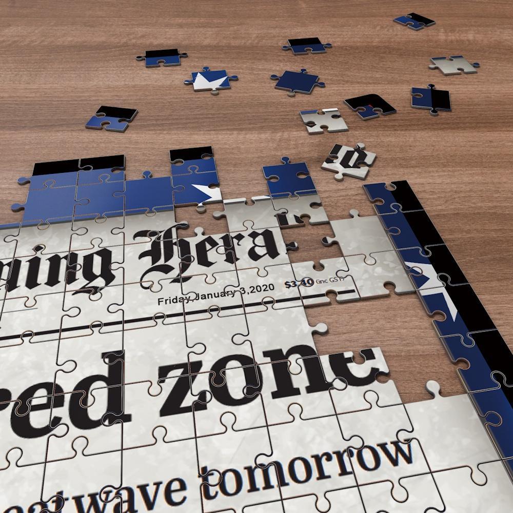 Newspaper Jigsaw Puzzle