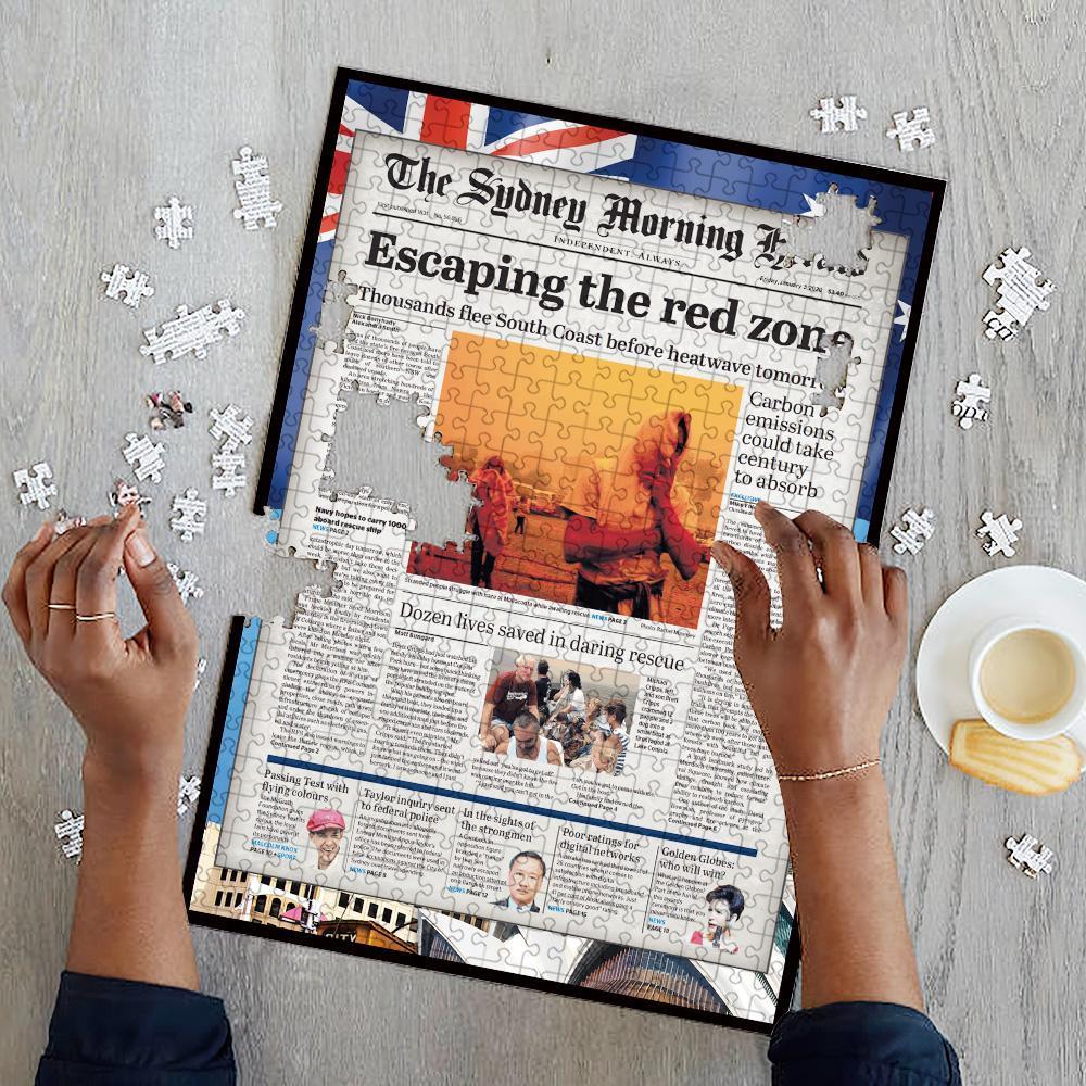 Newspaper Jigsaw Puzzle