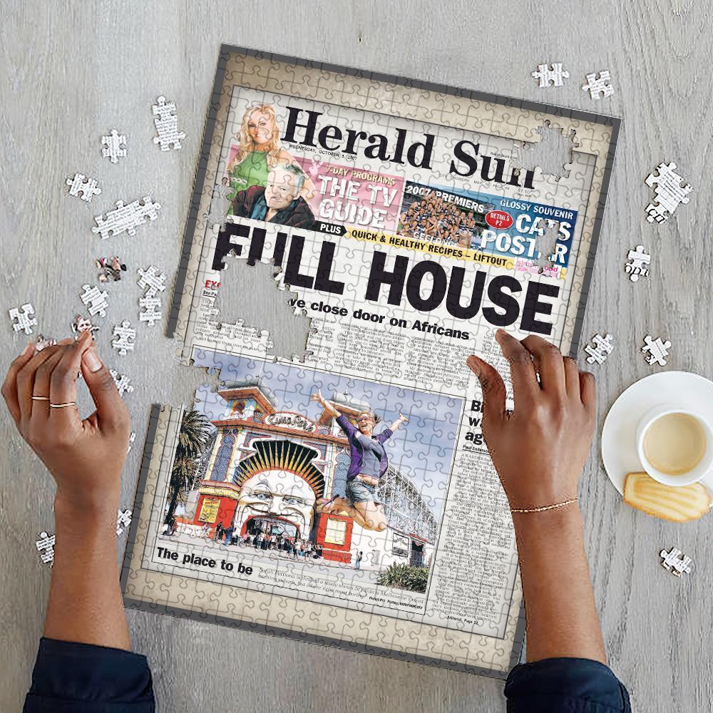 Newspaper Jigsaw Puzzle