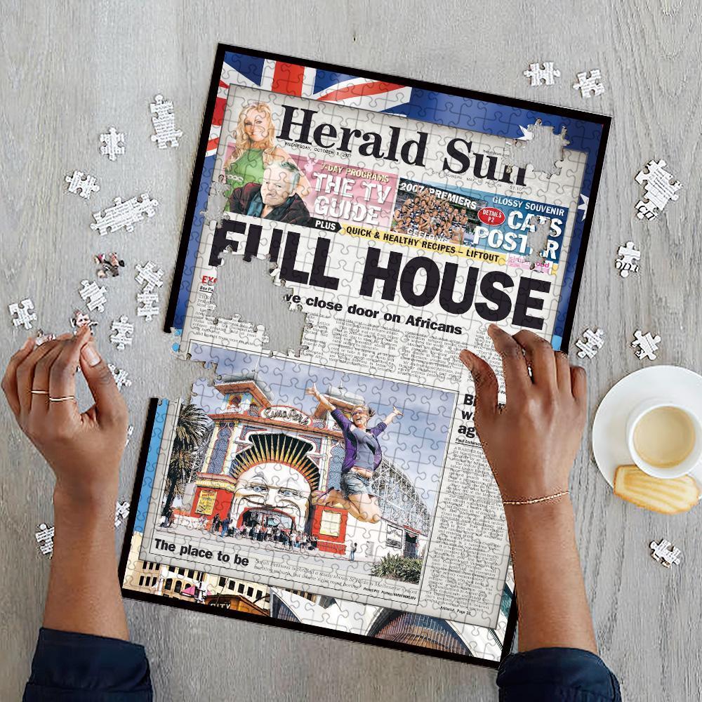 Newspaper Jigsaw Puzzle