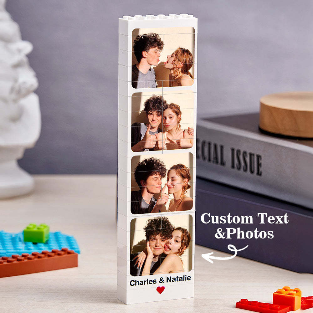 Personalized Photo Building Block Picture Brick Puzzle Gift for Lover - mysiliconefoodbag