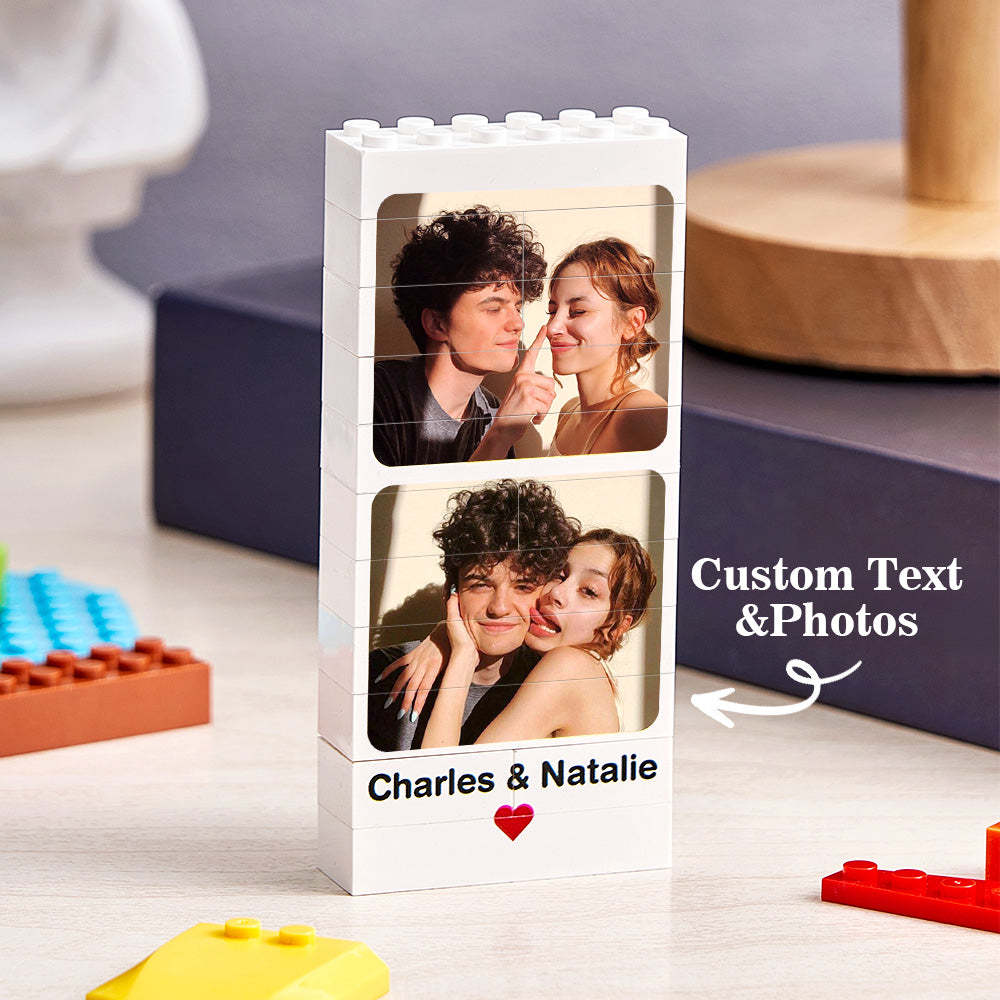 Personalized Photo Building Block Picture Brick Puzzle Gift for Lover - mysiliconefoodbag