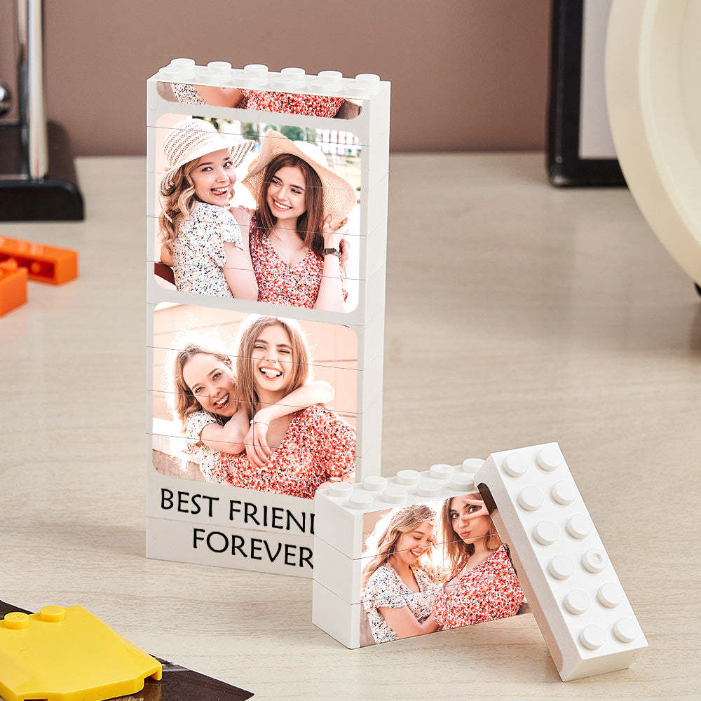 Personalized Photo Building Block Picture Brick Puzzle Gift for Best Friends - mysiliconefoodbag