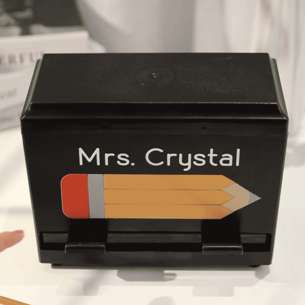 Personalized Pencil Dispenser with Name Pencil Cases Appreciation Gift for Teacher - mysiliconefoodbag