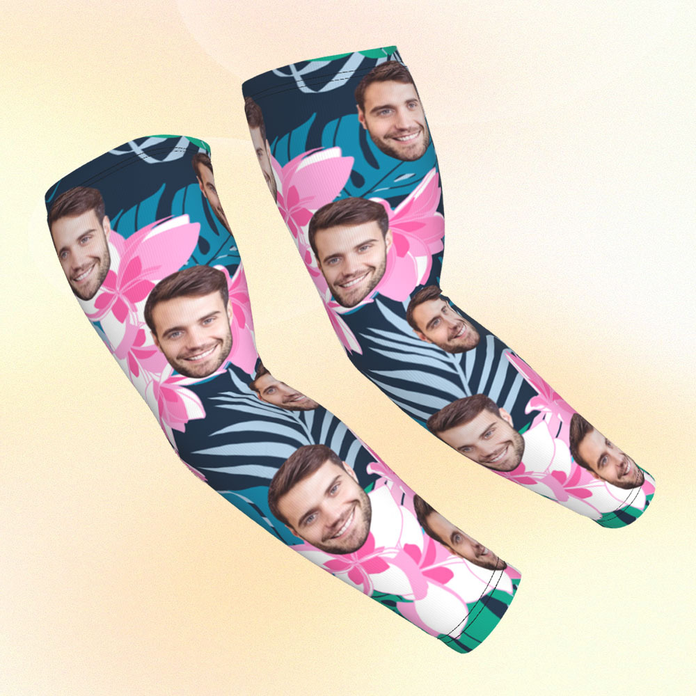 Personalized Sports Arm Sleeves With Photo