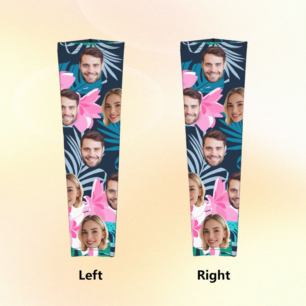 Personalized Sports Arm Sleeves With Photo