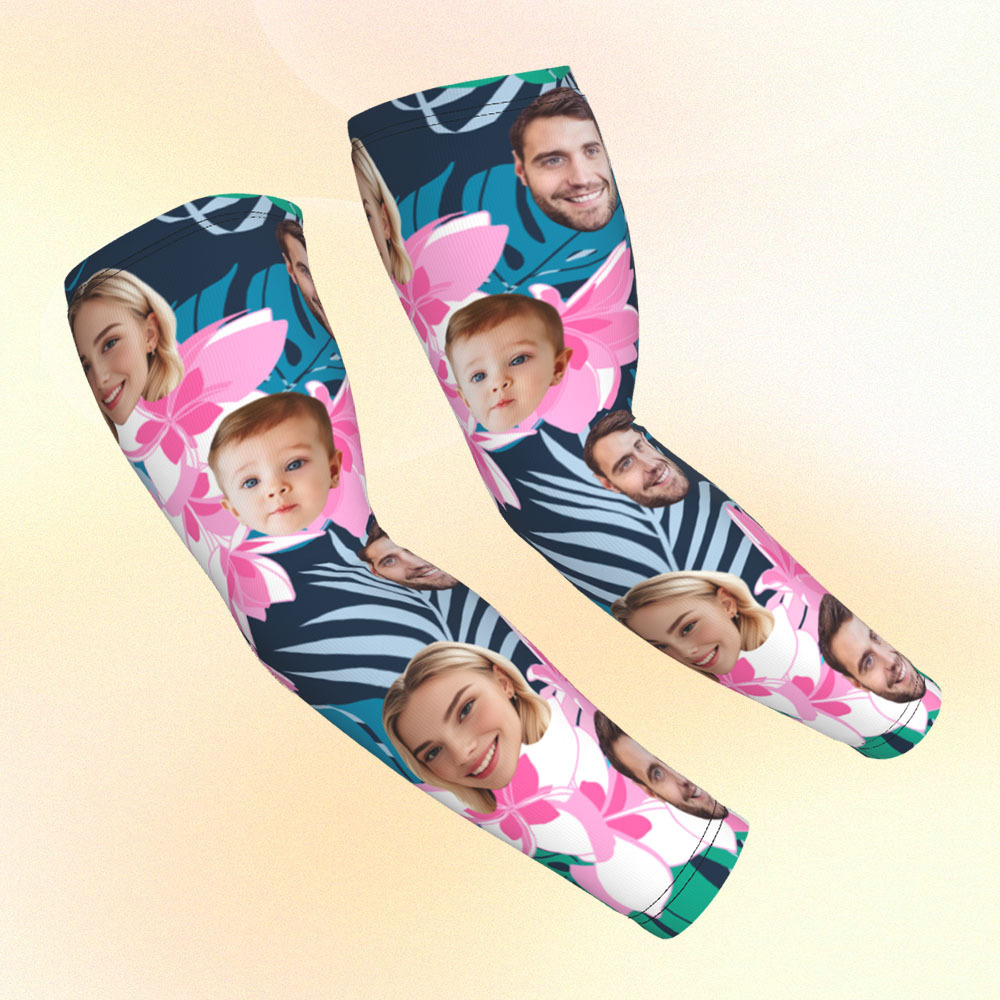 Personalized Sports Arm Sleeves With Photo