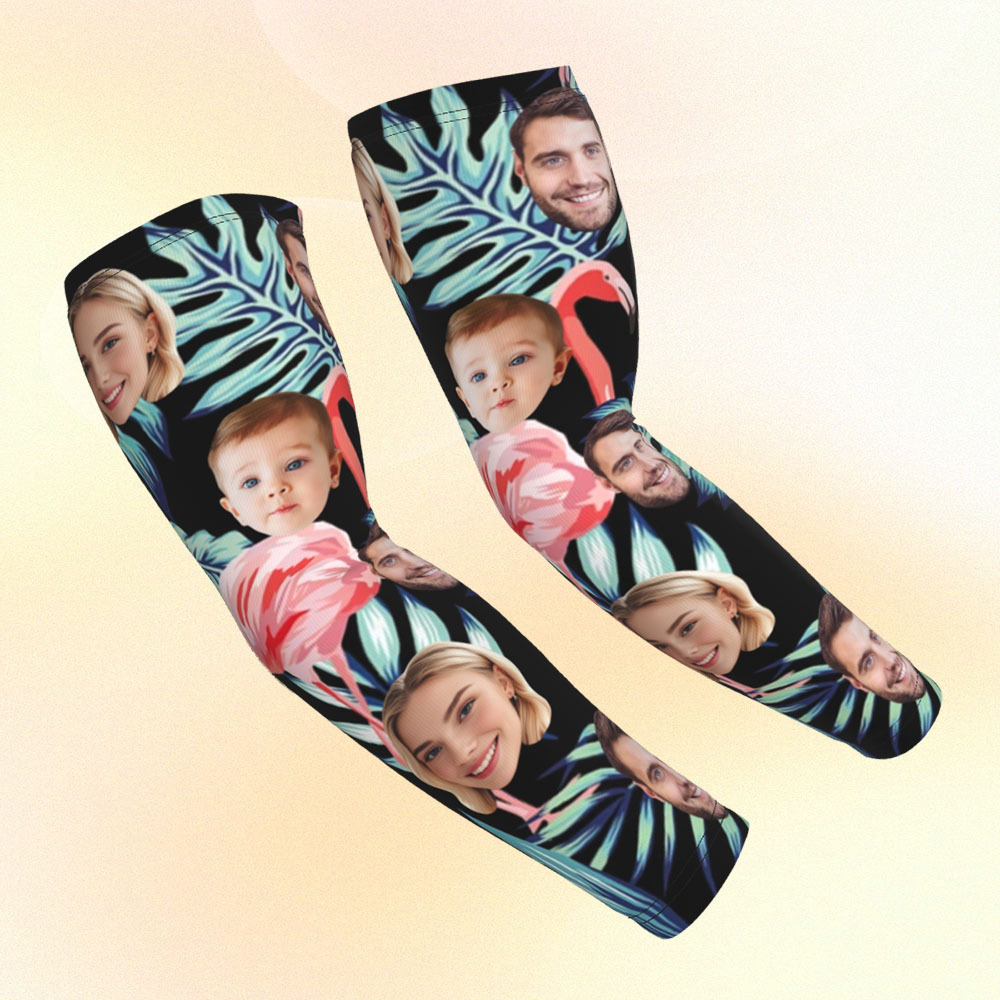 Personalized Sports Arm Sleeves With Photo