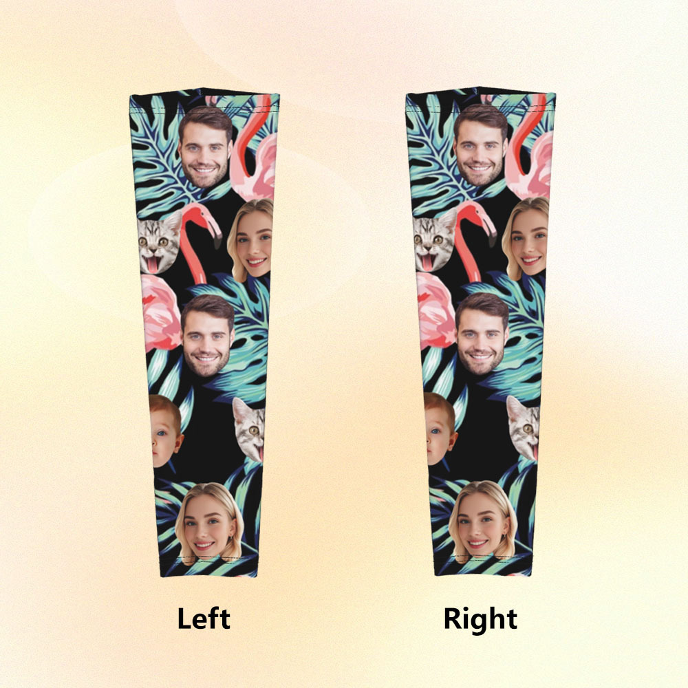 Personalized Sports Arm Sleeves With Photo