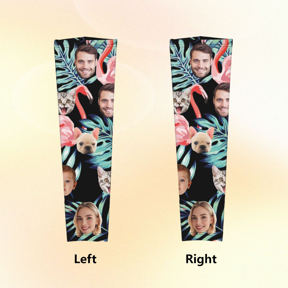 Personalized Sports Arm Sleeves With Photo