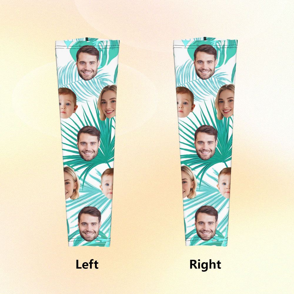 Personalized Sports Arm Sleeves With Photo