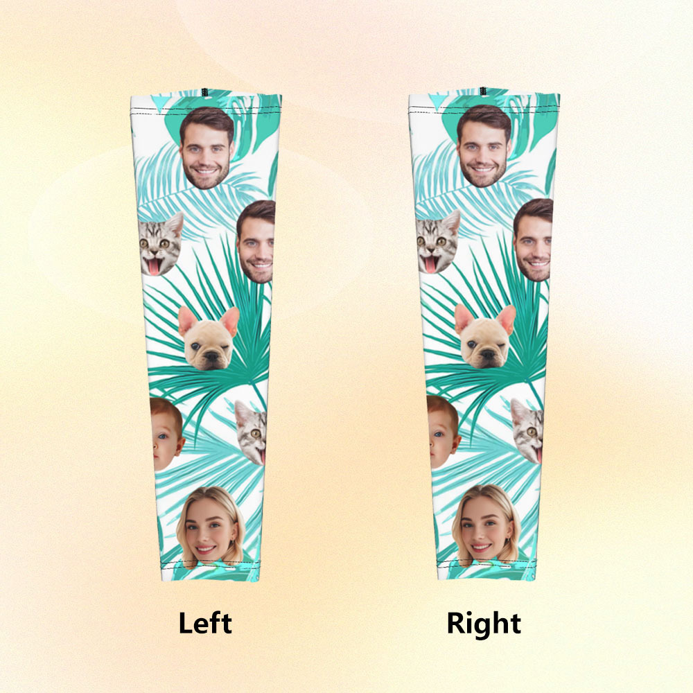 Personalized Sports Arm Sleeves With Photo