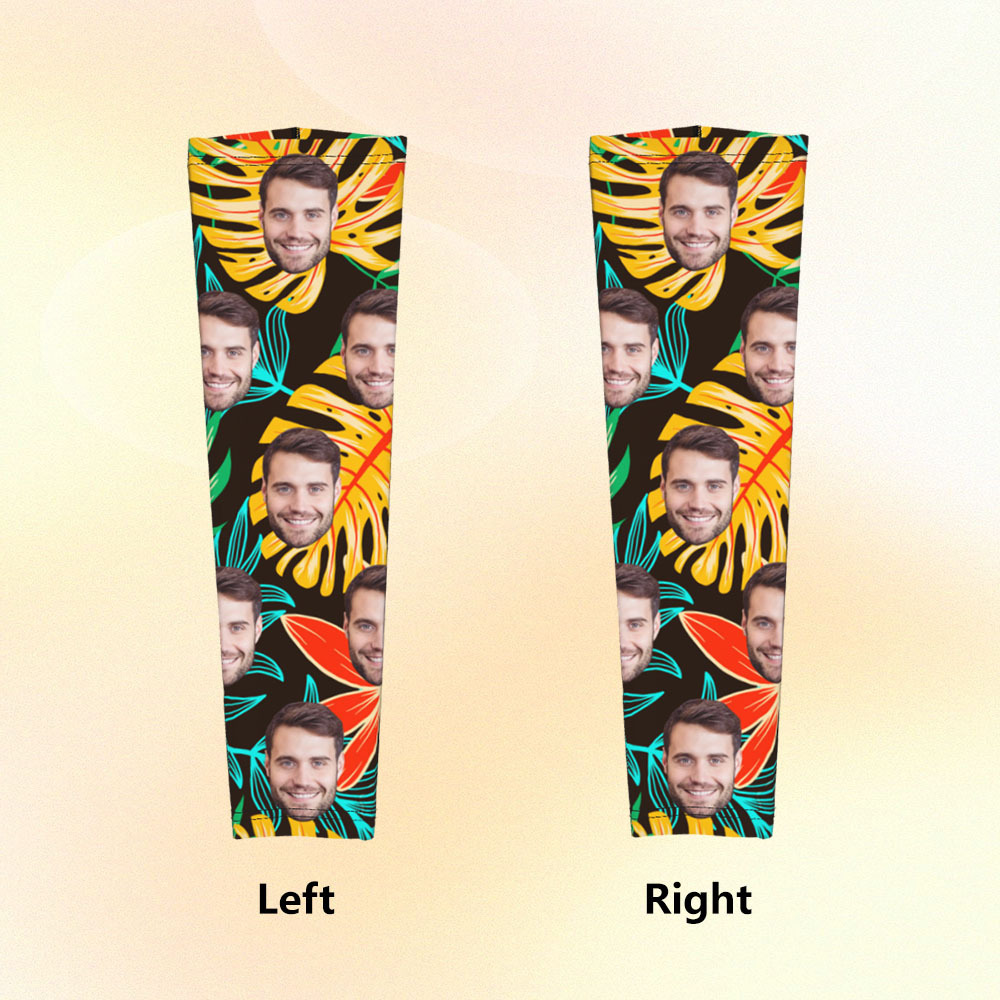 Personalized Sports Arm Sleeves With Photo
