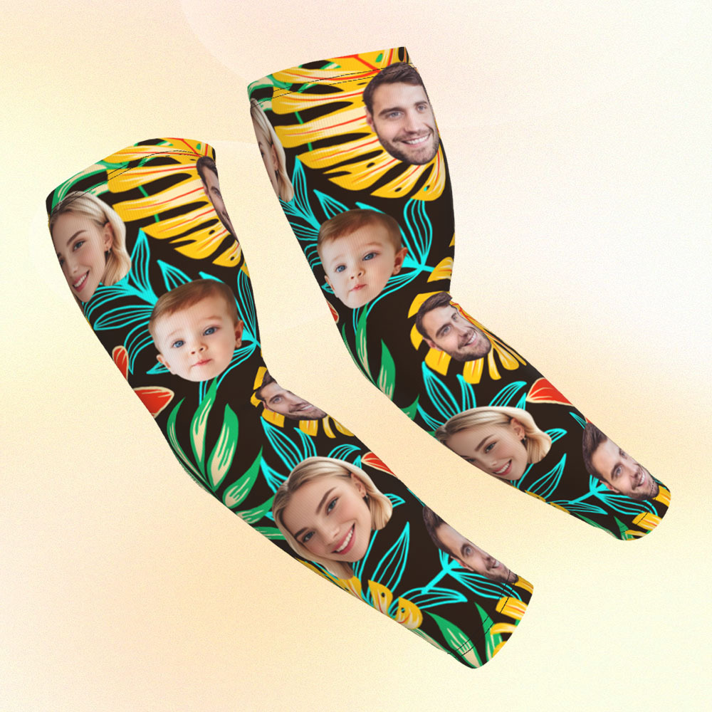 Personalized Sports Arm Sleeves With Photo