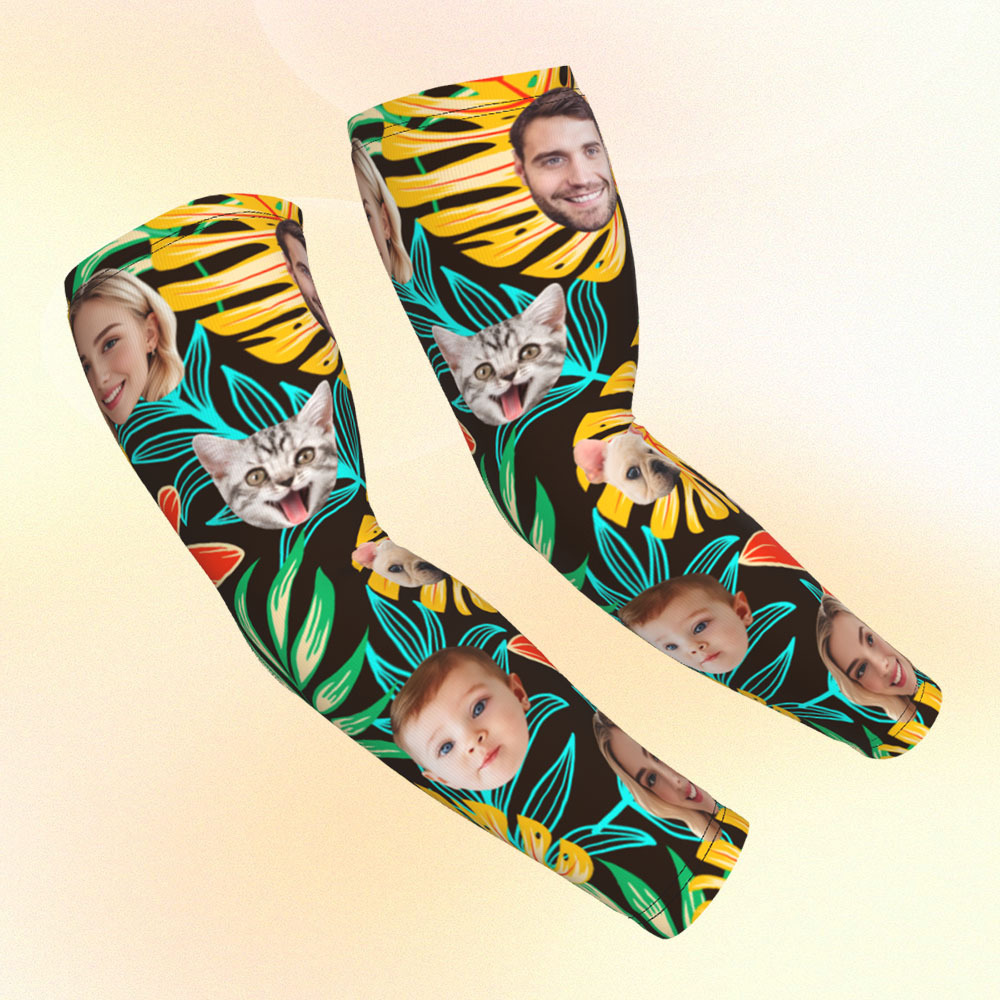 Personalized Sports Arm Sleeves With Photo