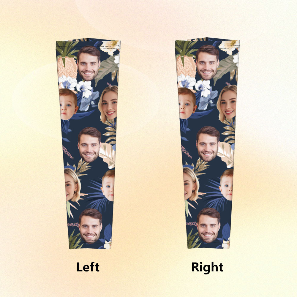 Personalized Sports Arm Sleeves With Photo