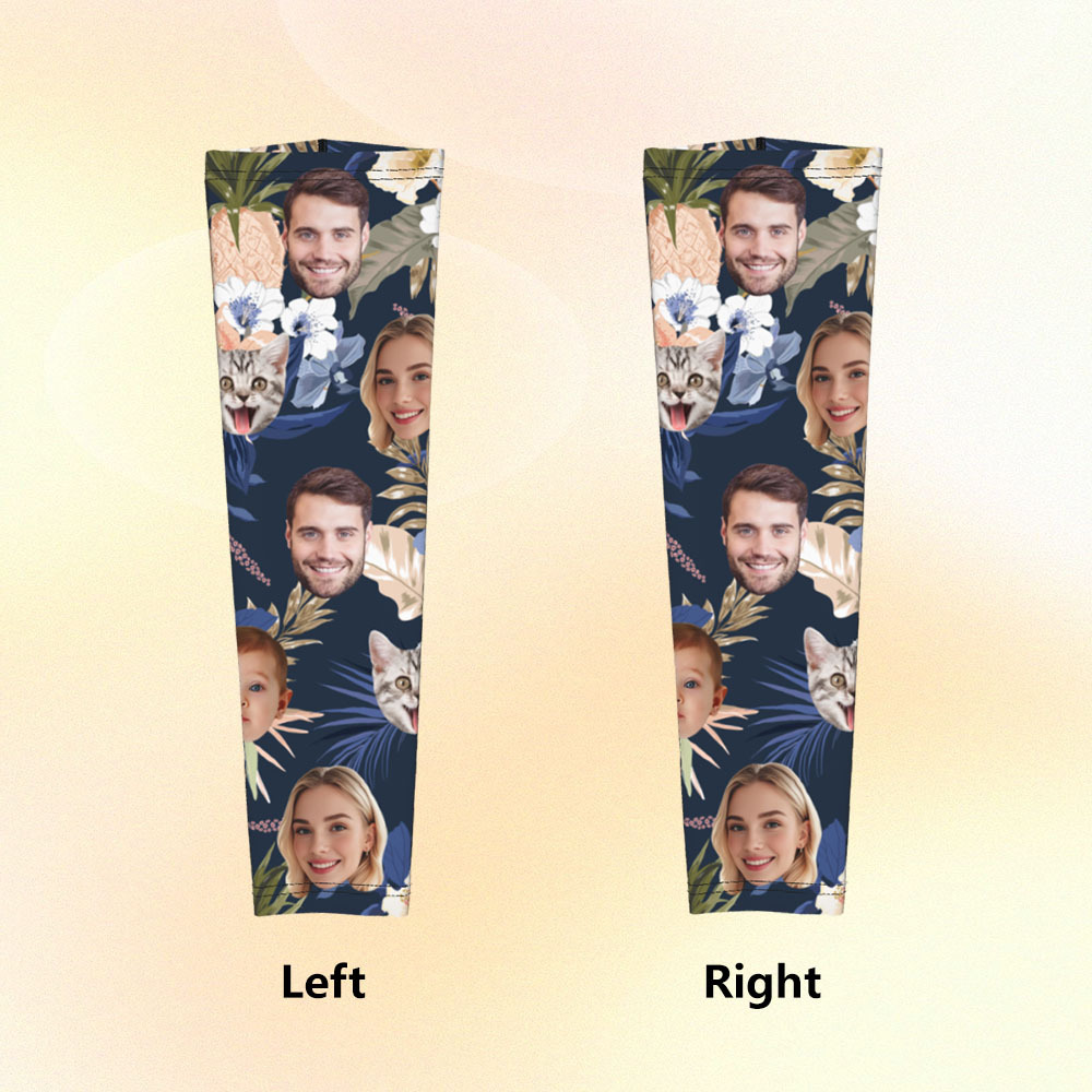 Personalized Sports Arm Sleeves With Photo