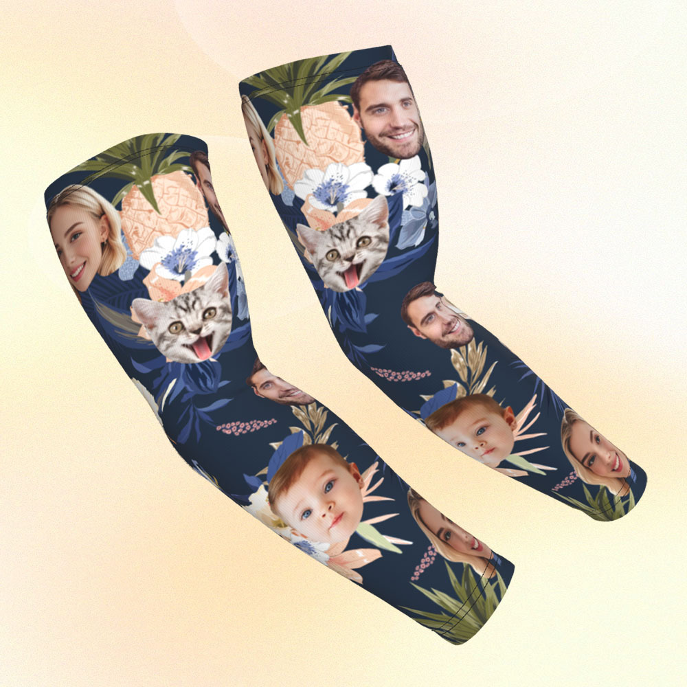 Personalized Sports Arm Sleeves With Photo