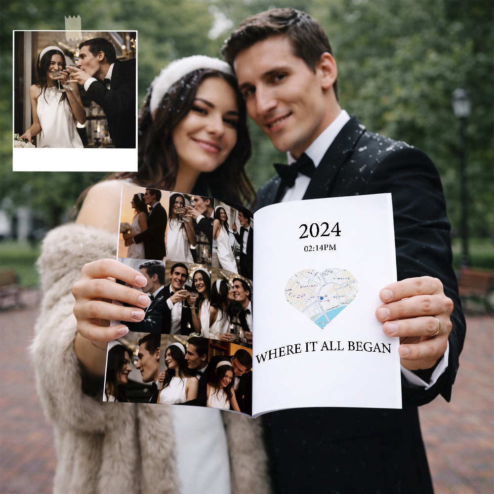 Personalized Magazine for Married Couples on Wedding Anniversary