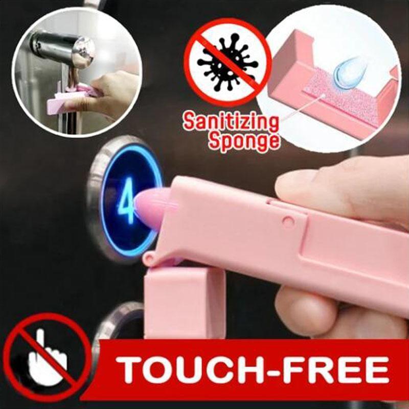 Zero Contact Helper Tool Virus Defender Elevator Press Stick Door Open Sticker Door Handle