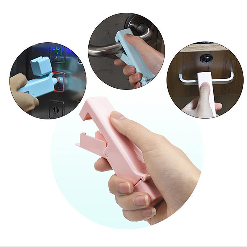 Zero Contact Helper Tool Virus Defender Elevator Press Stick Door Open Sticker Door Handle