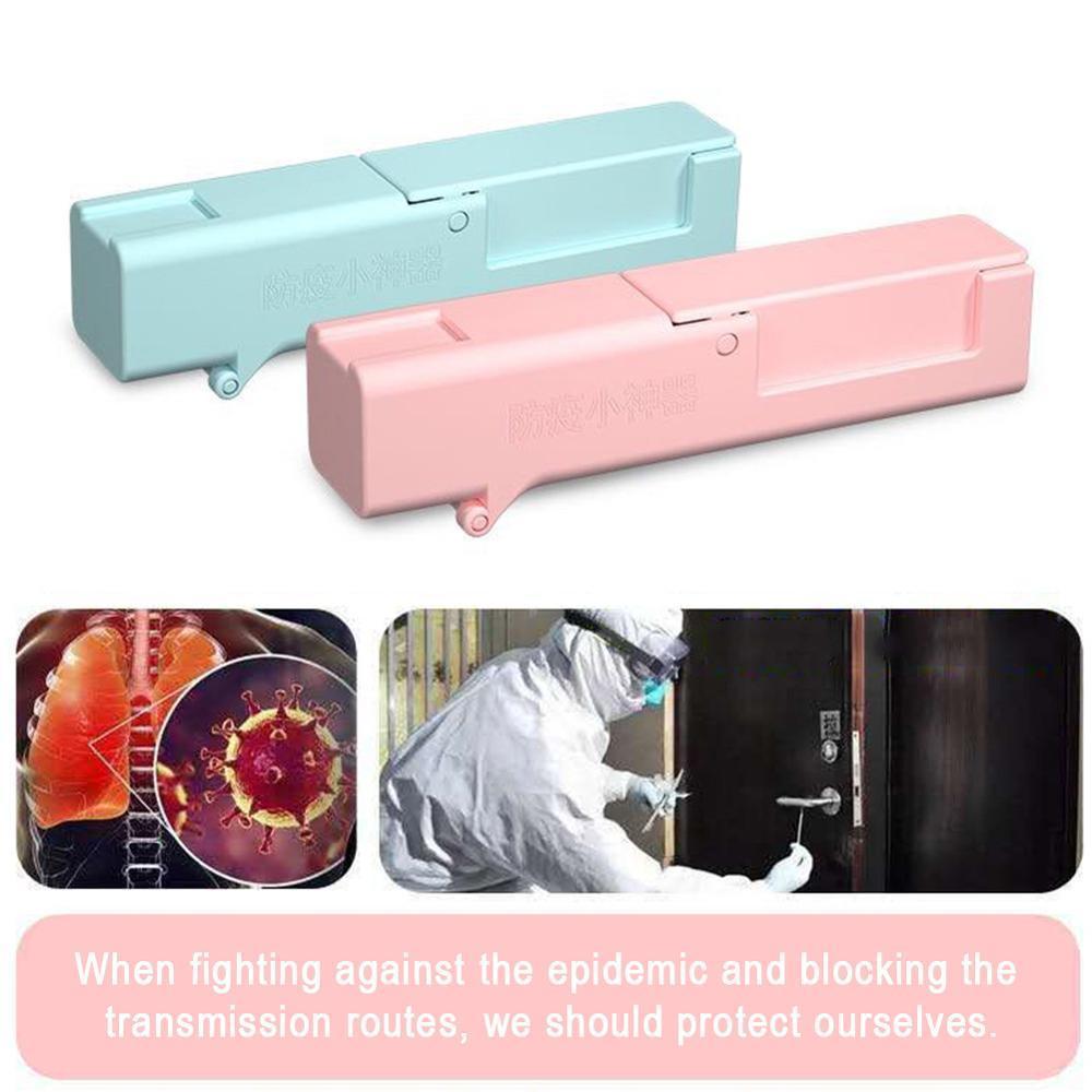 Zero Contact Helper Tool Virus Defender Elevator Press Stick Door Open Sticker Door Handle
