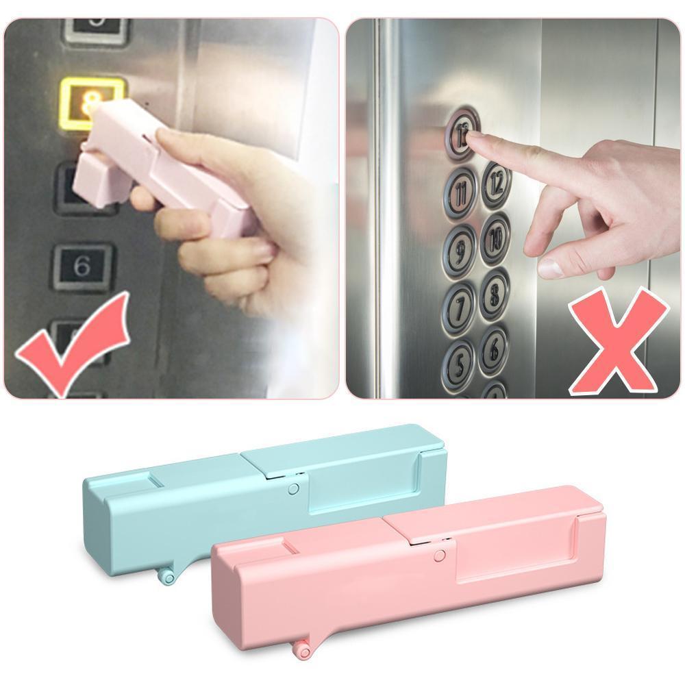 Zero Contact Helper Tool Virus Defender Elevator Press Stick Door Open Sticker Door Handle