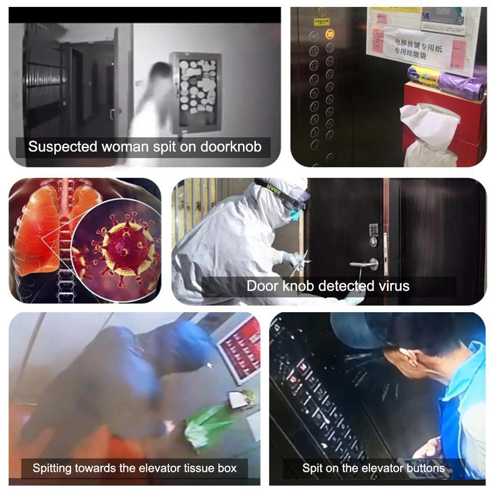 Zero Contact Helper Tool Virus Defender Elevator Press Stick Door Open Sticker Door Handle