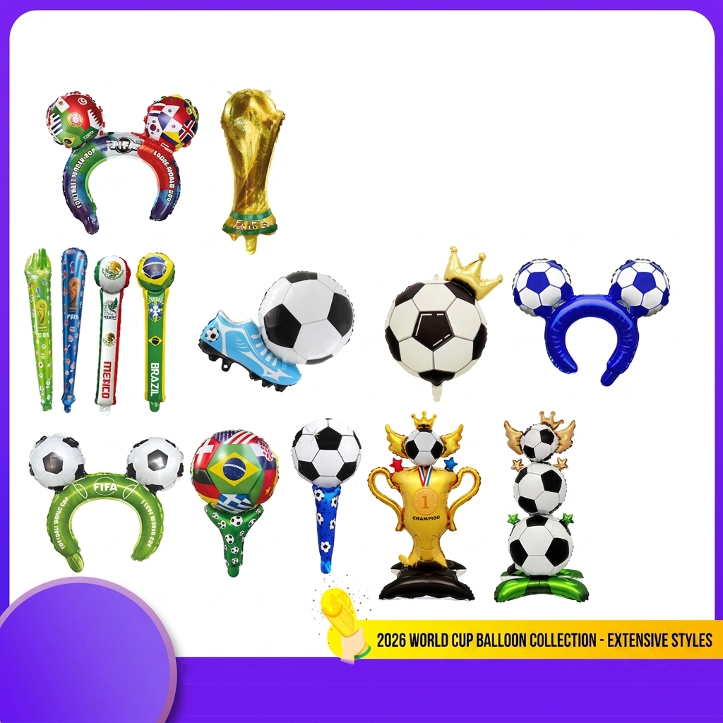 World Cup Cheer Sticks 2026, Soccer Party Supplies, Stadium Noise Makers, Football Watch Party Decorations, Fan Clappers and Accessories