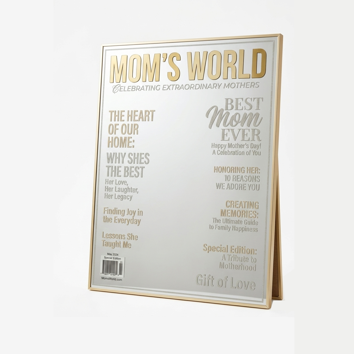 Personalized Magazine Mirror | Every Look Reminds Mom She’s Loved Mother's Day Gift for Mom