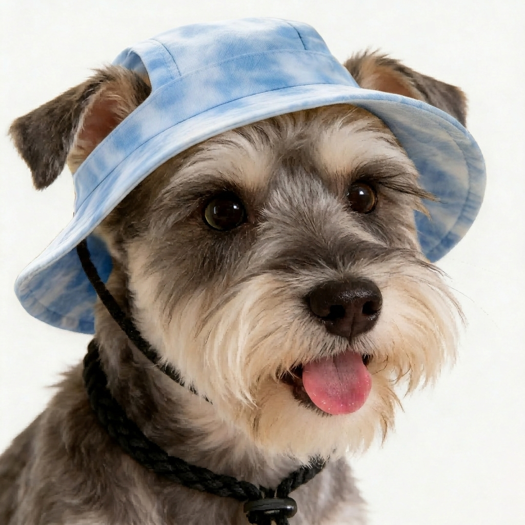 Pet Matching Bucket Hat for Pet Lovers Dog Hat Summer Cat Summer Hat Cute Ears Shade Sun Hat Puppy Puppy Summer Hat