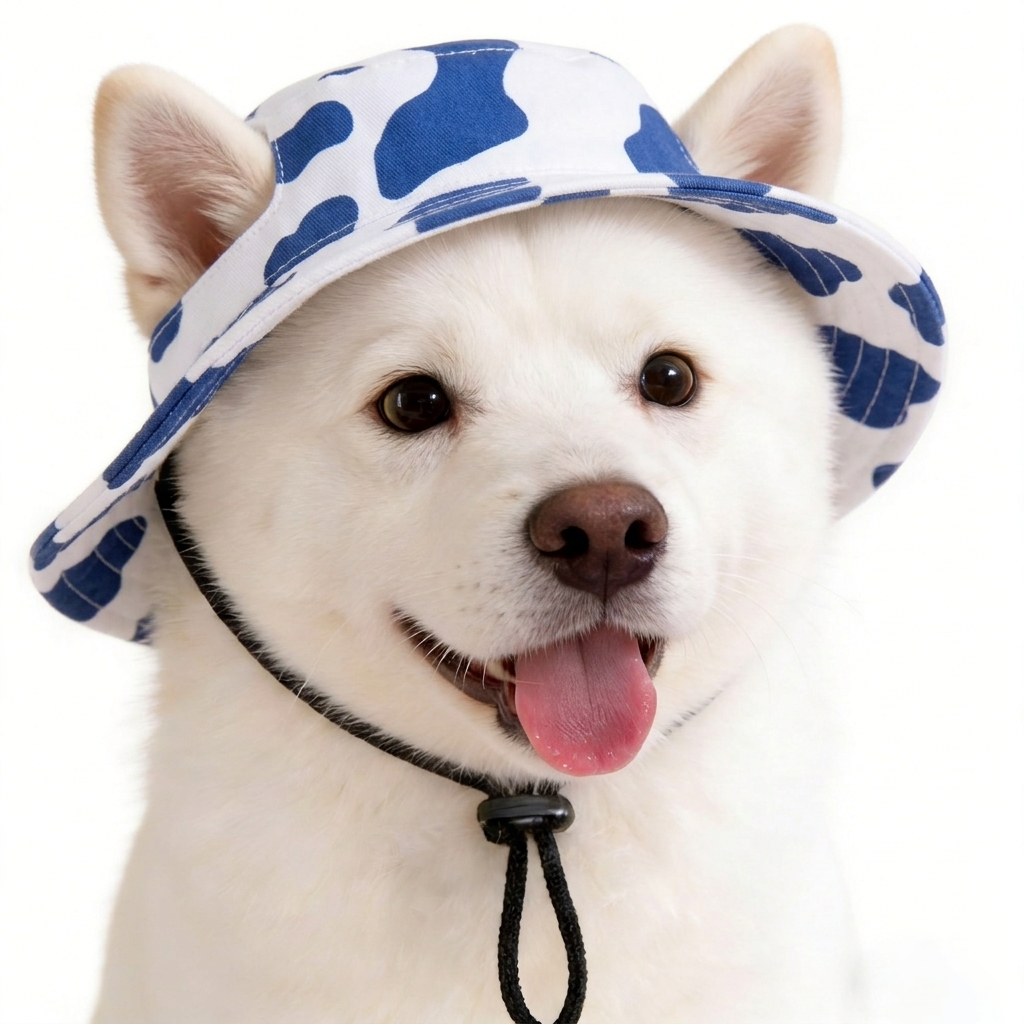 Pet Matching Bucket Hat for Pet Lovers Dog Hat Summer Cat Summer Hat Cute Ears Shade Sun Hat Puppy Puppy Summer Hat