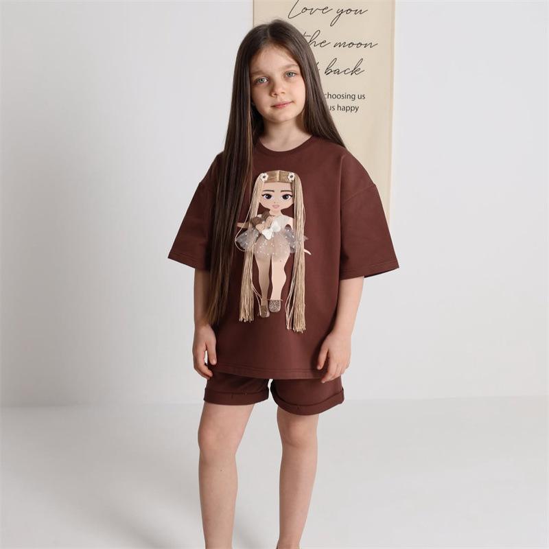 DIY Little girl's T-Shirt DIY short-sleeved for 2026 summer to inspire children's creative half-sleeved tops