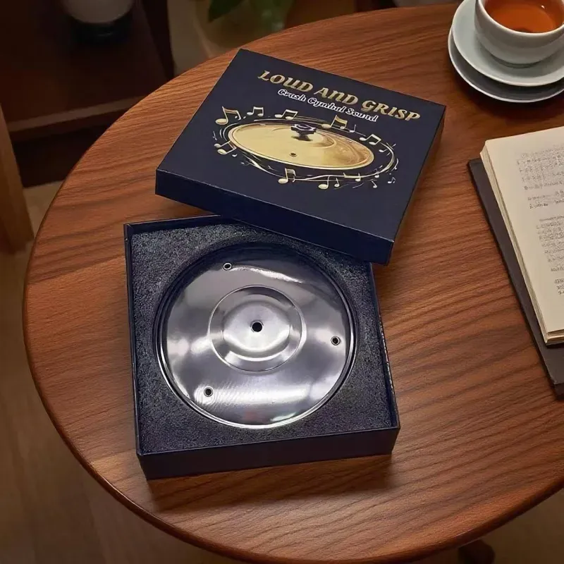 Mini Drum Cymbal Car Air Vent Clip | Funny Crash Cymbal Car Decor for Drummers, Music Lovers & Musicians Gift