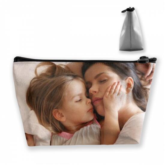 custom photo trapezoid storage bag
