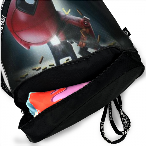 Bundle Photo Backpack Pet Bag For Supplies Custom Photo On Drawstring Sportpack