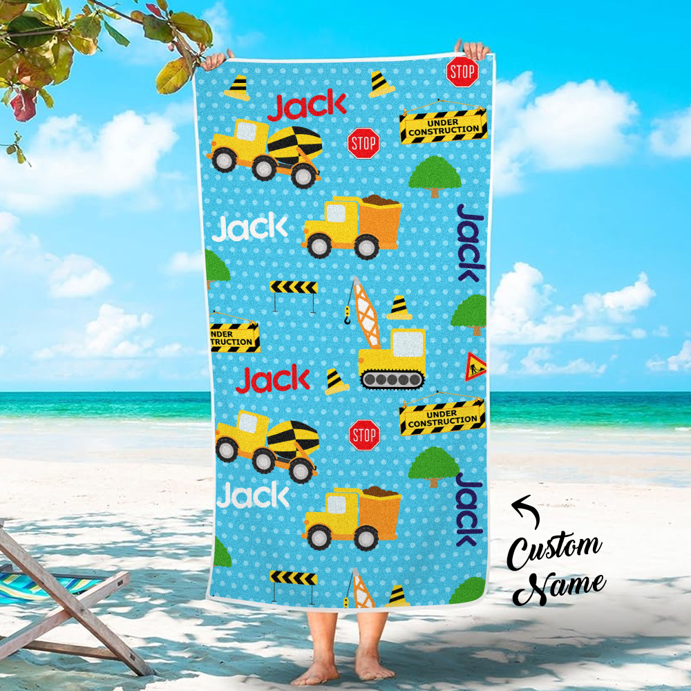 Personalized Lovely Kid Towel for Summer & Beach - MyFaceTshirt