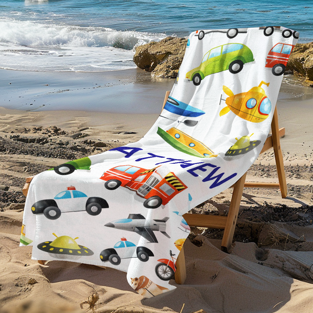 Personalized Lovely Kid Towel for Summer & Beach - MyFaceTshirt