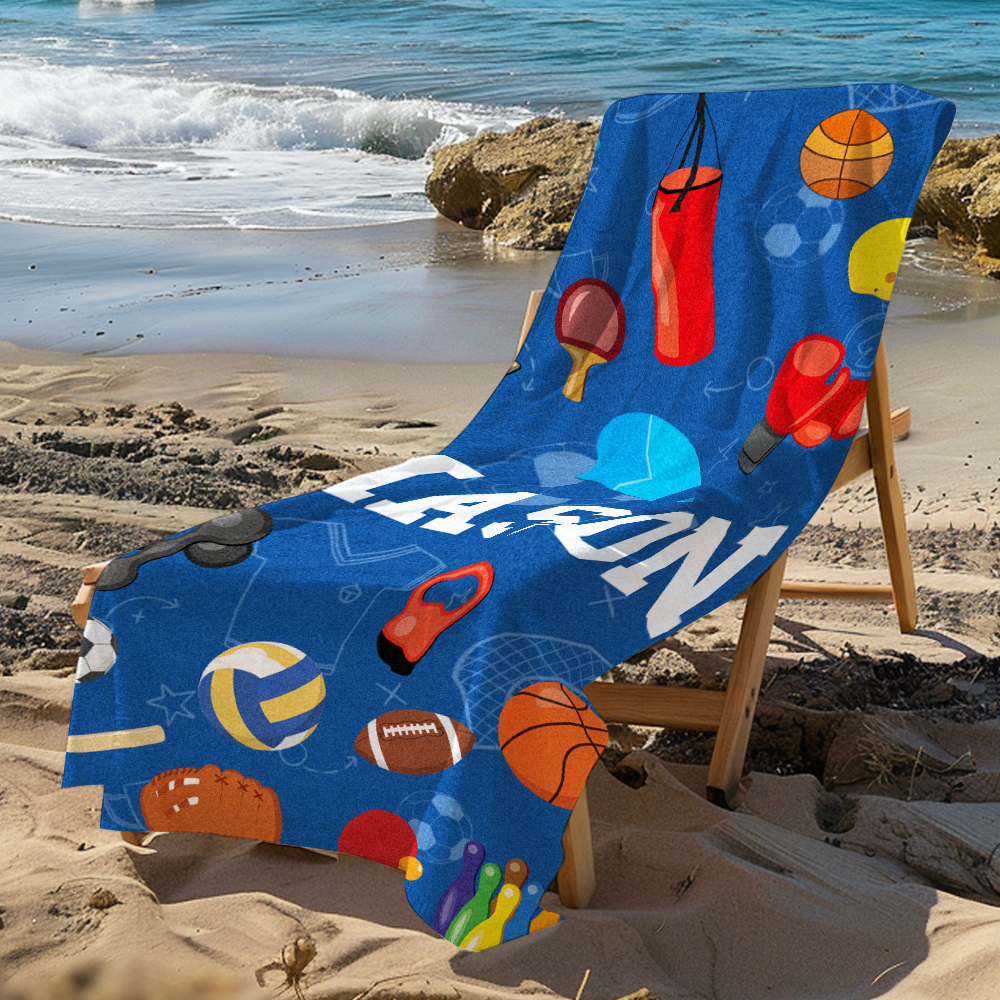 Personalized Lovely Kid Towel for Summer & Beach - MyFaceTshirt