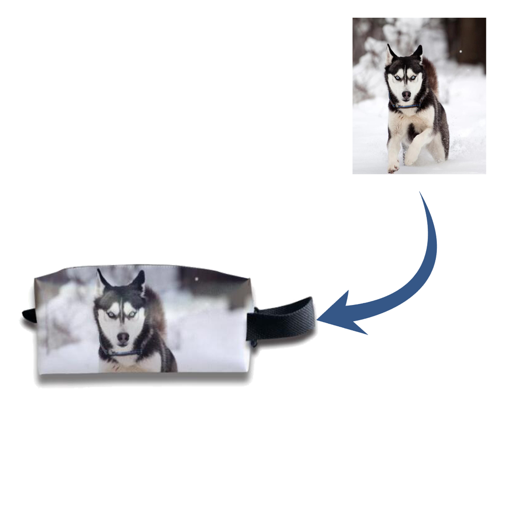 custom photo portable storage bag