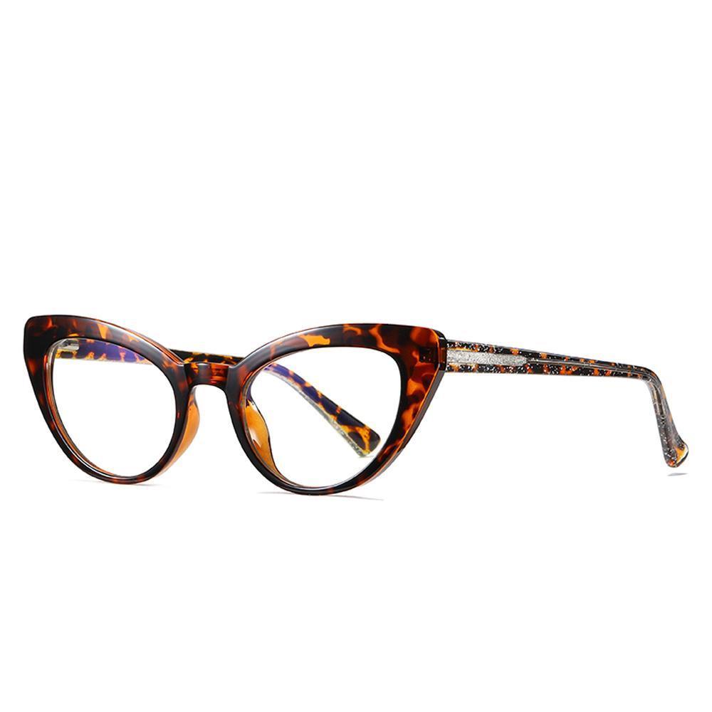 Kitten - Fashion Blue Light Blocking Computer Reading Gaming Glasses - Tea Bean Flower