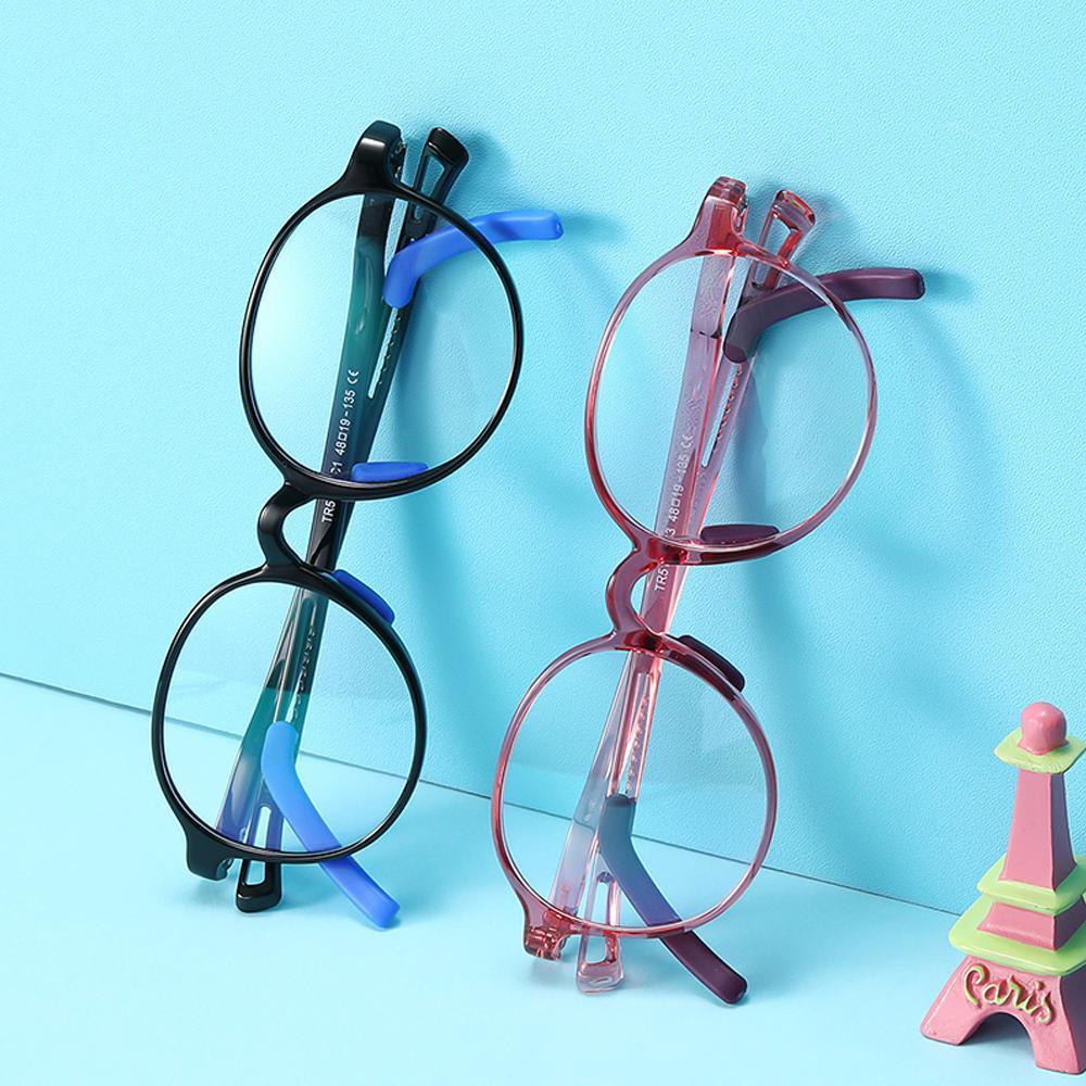 Smart - (Age 5-13)Children Non-slip Blue Light Blocking Glasses-Black